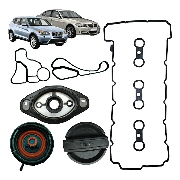 Kit Junta Tampa De Válvula Bmw 323i 328i X3 X5 2007 A 2009