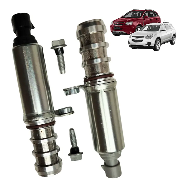 Par Valvula Solenoides Escape E Admissão Gm Captiva Malibu