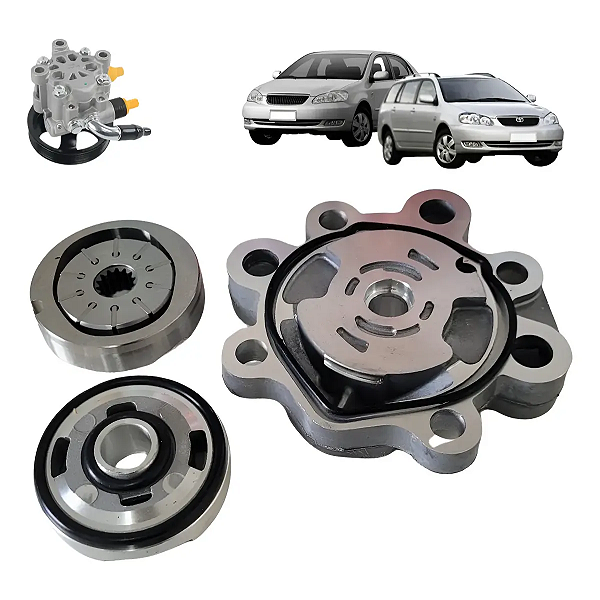 Conjunto Rotativo Bomba Direção Hidráulica Toyota Corolla