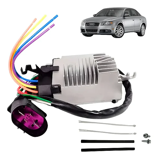 Modulo Ventoinha Motor Audi A4 2.0 A6 2006 A 2011 8e0959501k