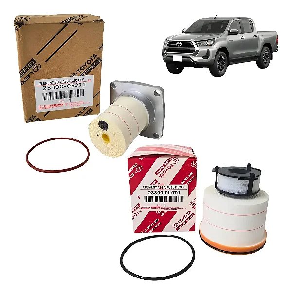 Filtros Combustível Toyota Hilux 2.8 Principal + Secundário
