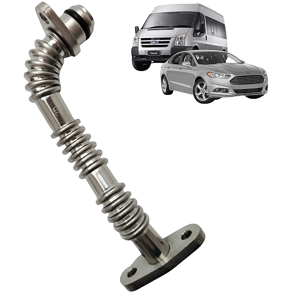 Tubo Retorno Óleo Turbocompressor Ford Fusion 2013 Transit