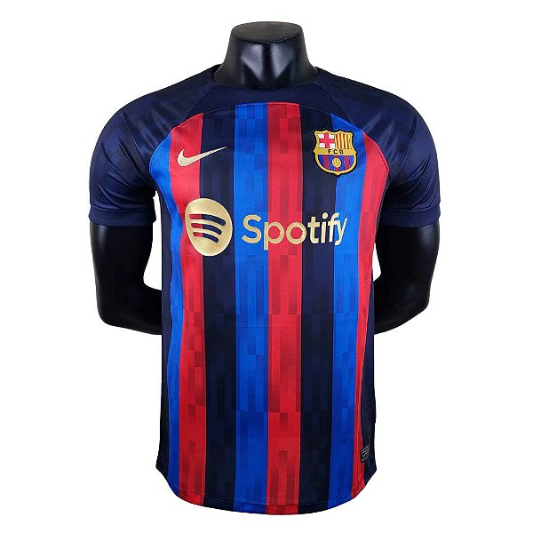Camisa Barcelona 2022/23 - Casa e Fora- Torcedor - Nike - Masculina -  Camisa do jogador