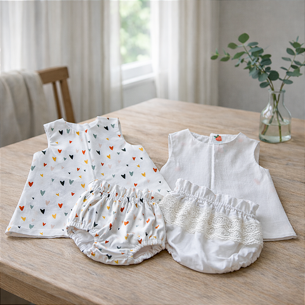 Conjunto Acácia - dupla face