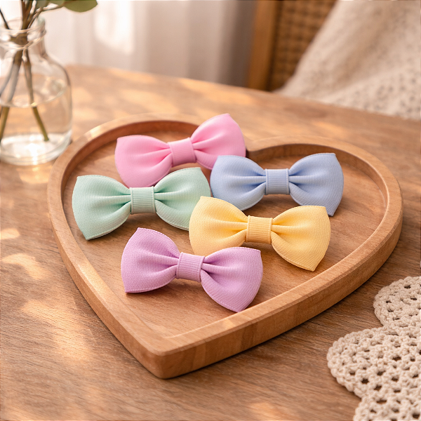 Kit 5 Laços Gravatinha Clássicos