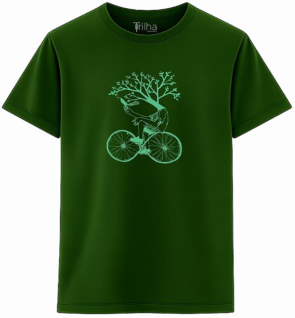 Camiseta Masculino Bike natureza infinita
