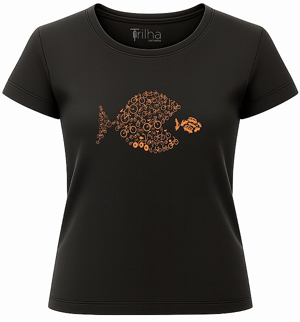 Camiseta Feminina Bicipeixe