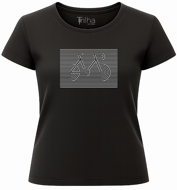 Camiseta Feminina Bike Listras