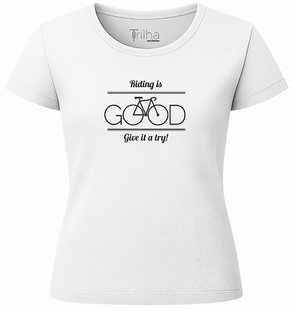 Camiseta Feminina Riding is good