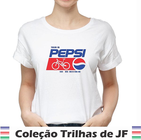 Camiseta Feminina Trilha da Pepsi