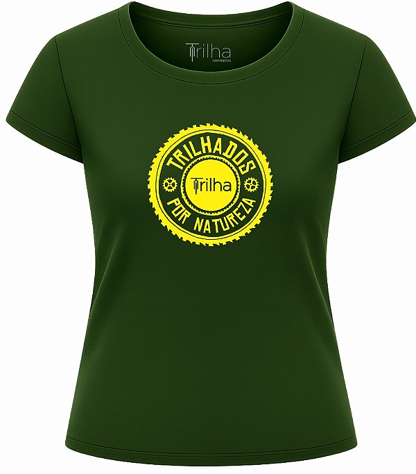 Camiseta Feminina Trilhados por natureza