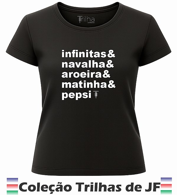 Camiseta Feminina Trilhas de Juiz de Fora