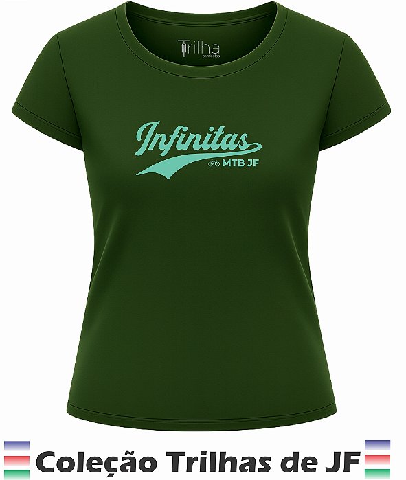 Camiseta Feminina Trilha das Infinitas