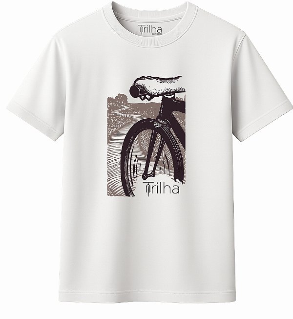Camiseta Masculino Bike na trilha