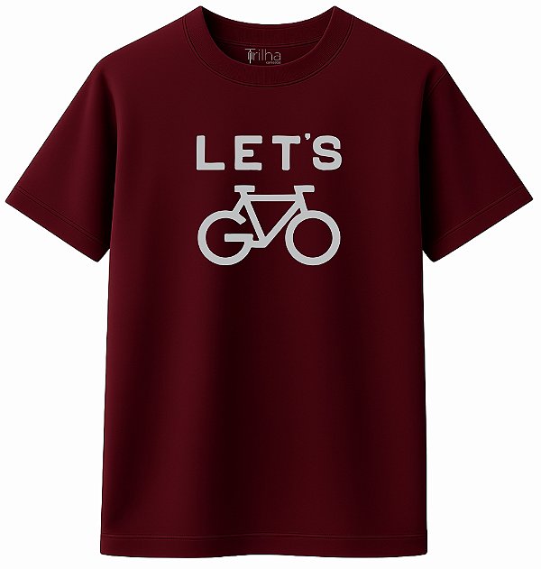 Camiseta Masculino Let's go biker
