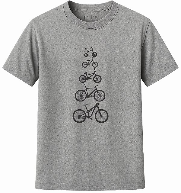 Camiseta Masculino Minhas bicicletas