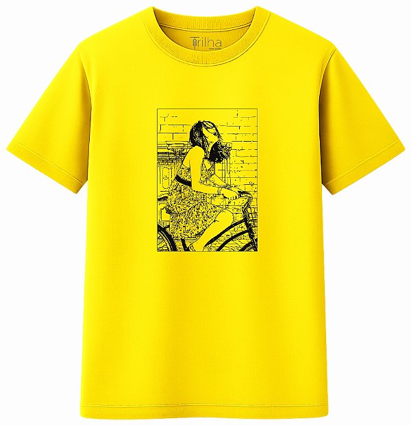 Camiseta Masculino Prazer de pedalar