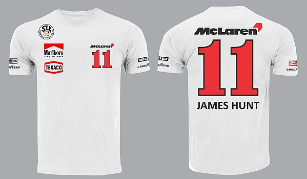 Camisa Mclaren James Hunt 1976