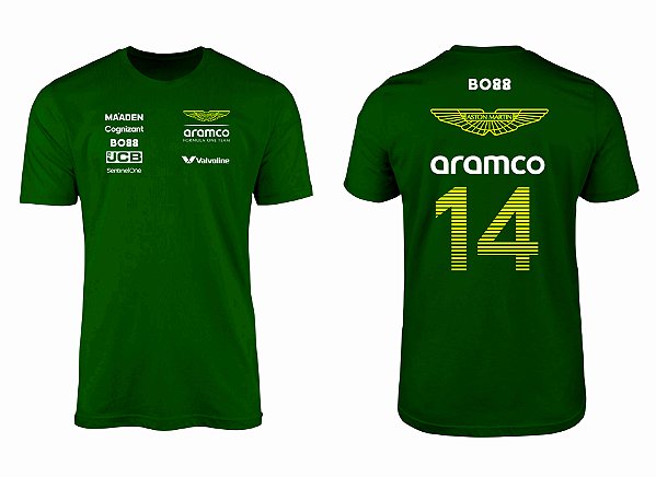 Camisa F1 Aston martin 14 Alonso AMR25 2025