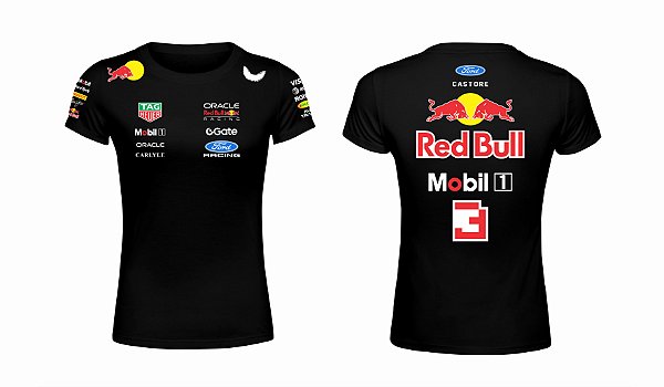 Baby Look Algodão/Dryfit RB22 Red Bull Verstappen 2026