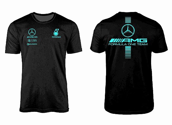 Camisa F1 Lewis Hamilton Mercedes Amg Eclipse