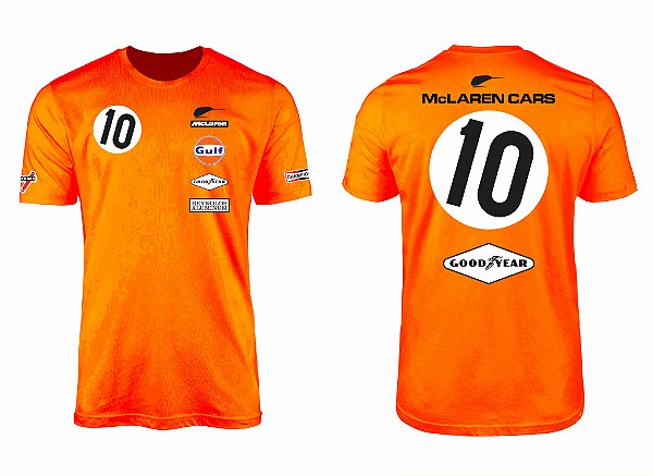 Camisa F1 Mclaren M19a 1971 Peter Gethin