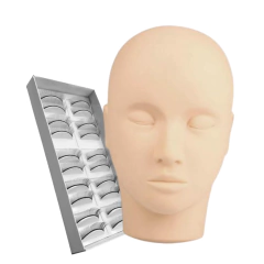 Kit Cílios + Cabeça de Treino