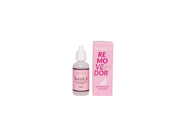Removedor de Henna Gel Sourcil