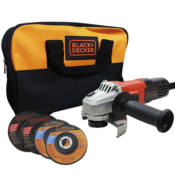 Esmerilhadeira Angular 4.1/2 650W Maleta Black Decker G650K