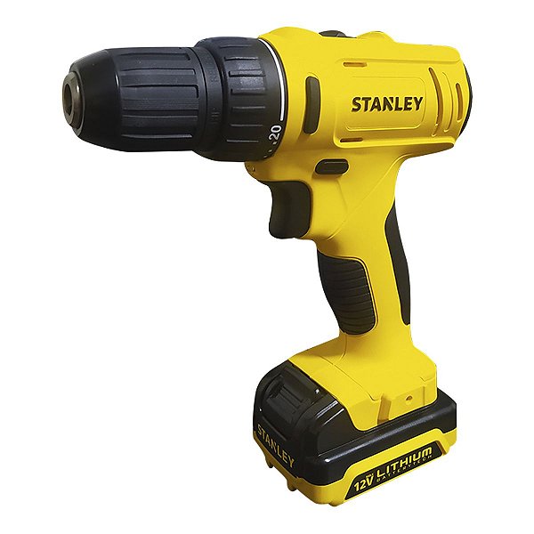 Parafusadeira 3/8 12V Bateria Íon Bivolt SCD121S1 STANLEY