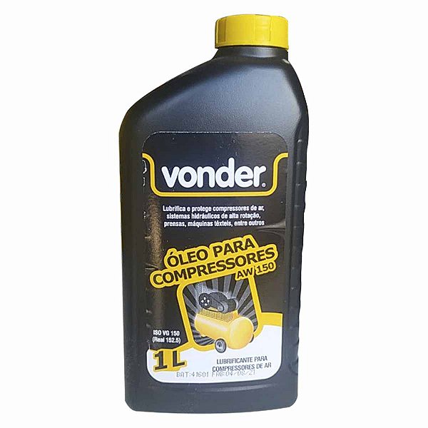 Óleo Lubrificante Para Compressores AW150 1L VONDER