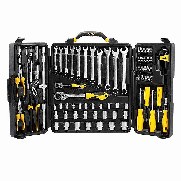Jogo de Ferramentas com Maleta 110 Peças VONDER Profissional