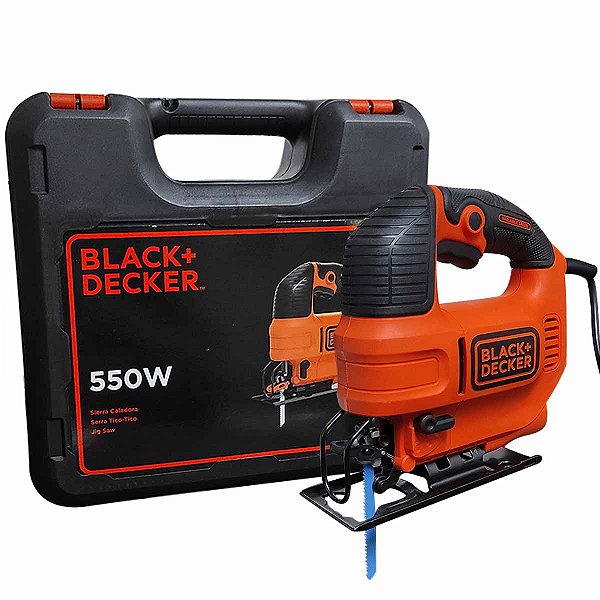 Serra Tico Tico 550W Ação Pendular BLACK DECKER KS701PEK