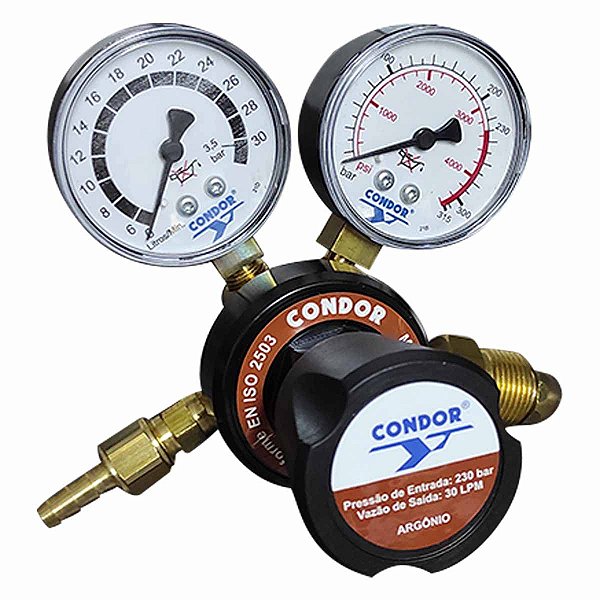 Regulador de Pressão MD G 30 Argonio CONDOR