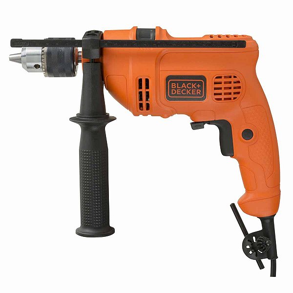 Furadeira de Impacto Parafusadeira 1/2 560W Maleta BLACKDECKER TM555K