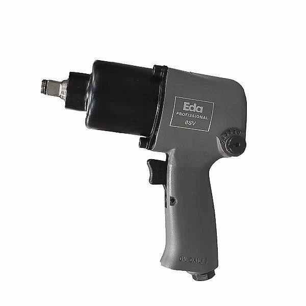Chave De Impacto Pneumática 1/2" 67kg Pesada 8sv EDA