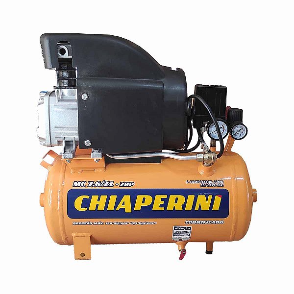 Compressor de Ar 07.6/21L 2HP S/KIT 22843 CHIAPERINI