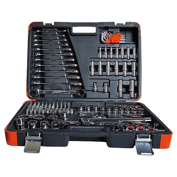 Jogo de Ferramentas 141PÇ Robust 5000T Aço Cr-v GEDORE