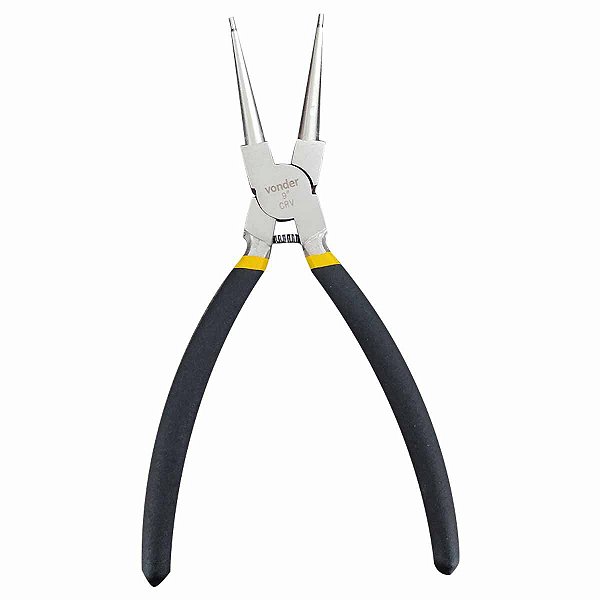 Alicate Para Anéis Trava Interno Bico Reto 9"x 150mm VONDER