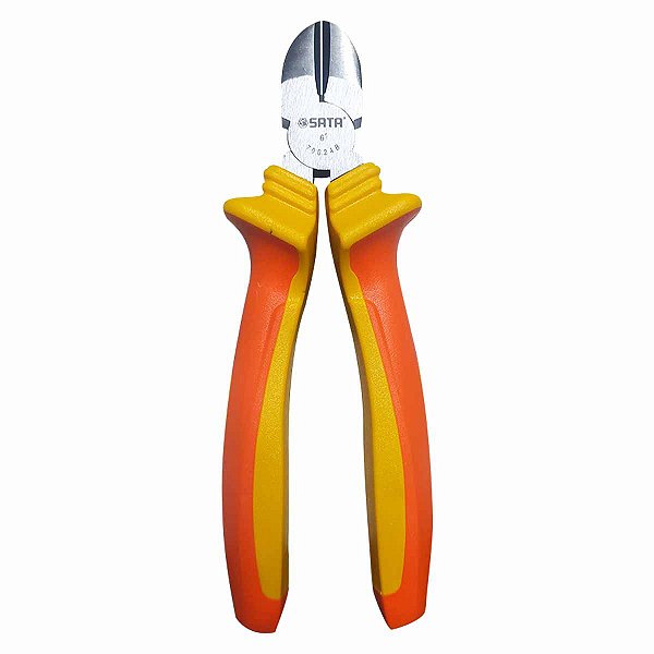 Alicate Corte Diagonal Emborrachado Isolado 6" SATA
