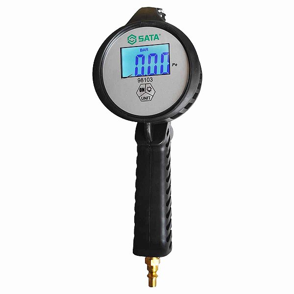 Calibrador Medidor Digital de Pressão Pneus SATA St98103sc