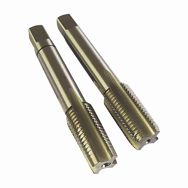 Jogo de Macho Aço Rapido Milimetro 2 Peças MA e MB HSS HTOM