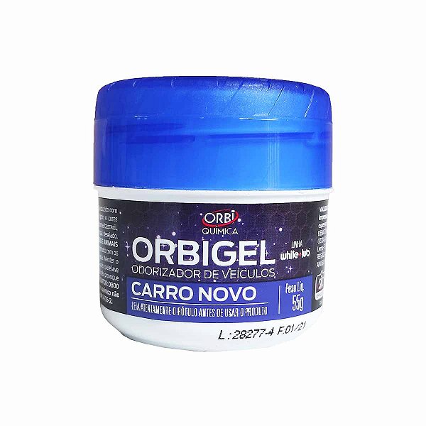 Desodorante P/ Carro Gel Carro Novo ORBI