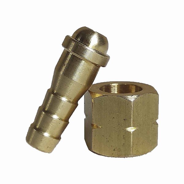 Espigão Com Porca Rosca Direita Escama 5/16" Caneta Solda