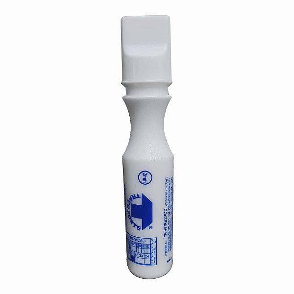 Marcador Industrial 2mm 60ml Branco LUMITEC