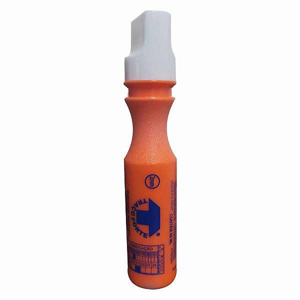 Marcador Industrial 2mm 60ml Laranja LUMITEC