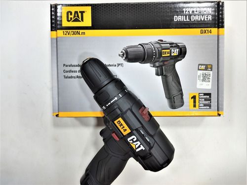 Parafusadeira / Furadeira  Bateria 3/8 10mm Caterpillar Dx14