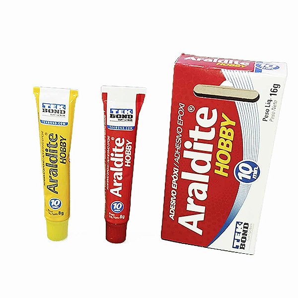 Araldite Hobby Cola Epóxi 10 Minutos 16g TEKBOND