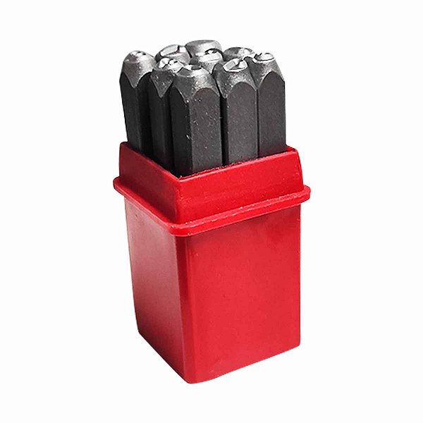 Jogo de Punção Numérico Marcação ROCAST