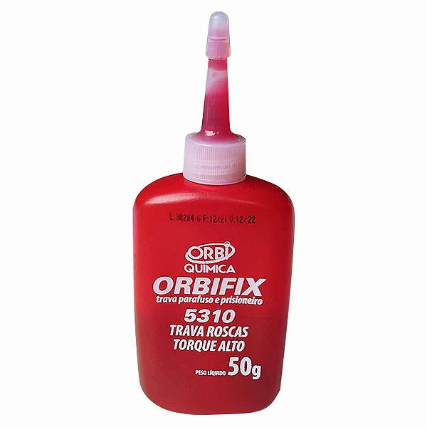 Trava Rosca Parafuso Vermelho Alto Torque 50g ORBI
